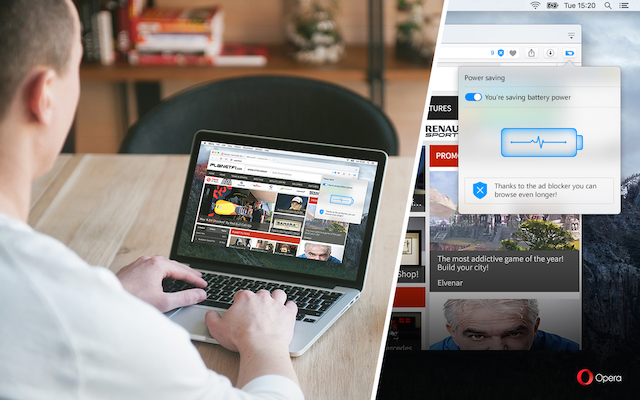 How to extend battery life with Opera