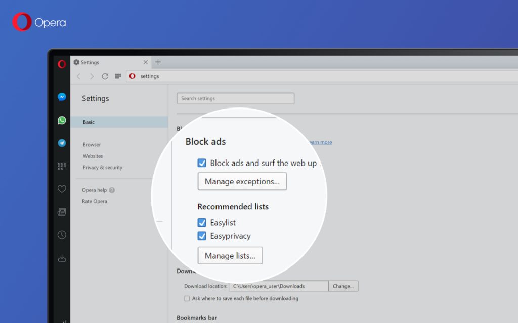 Opera 45 with Reborn goes beta - Blog | Opera Desktop