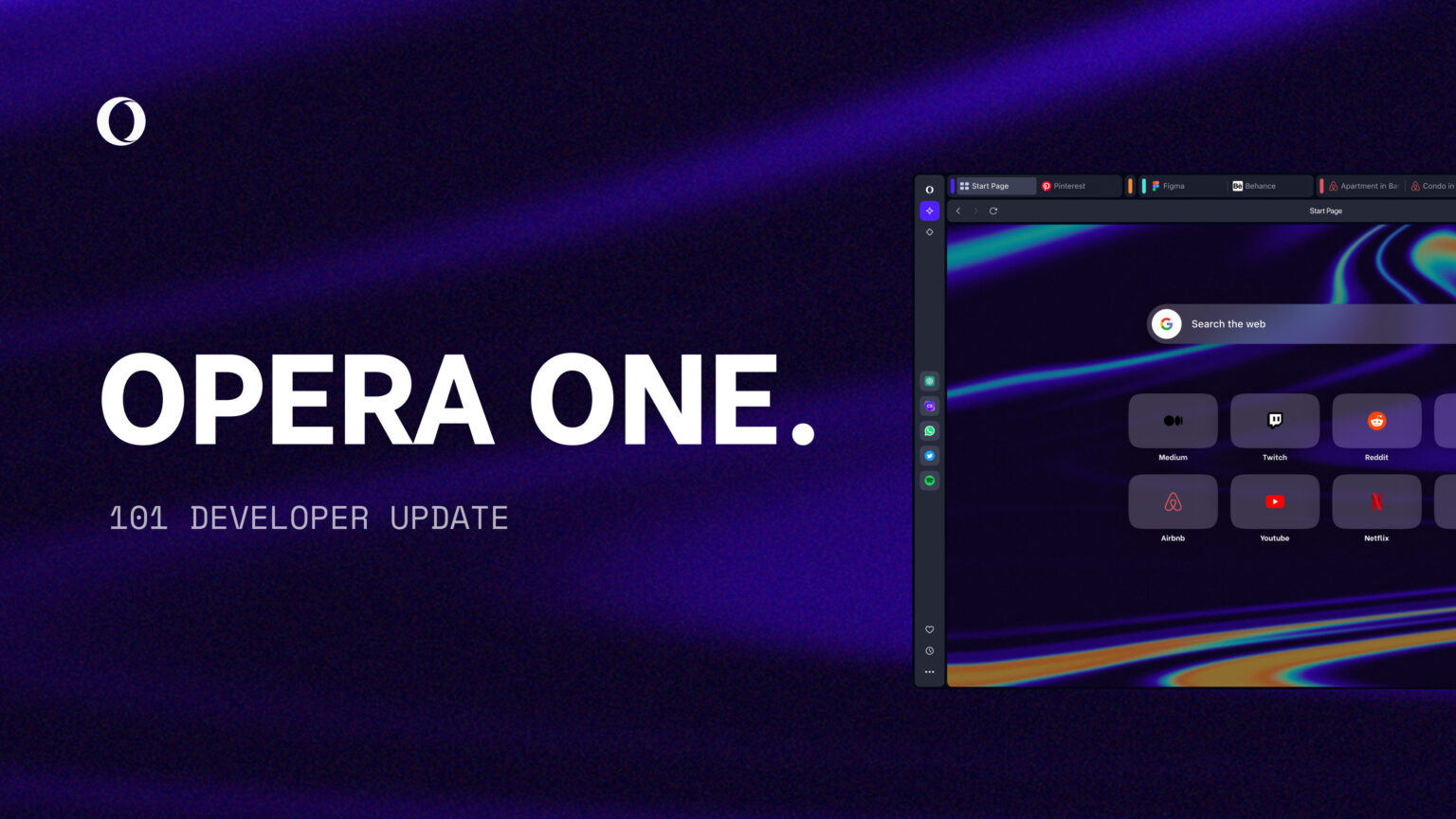 Opera One (101.0.4822.0) developer - Blog | Opera Desktop