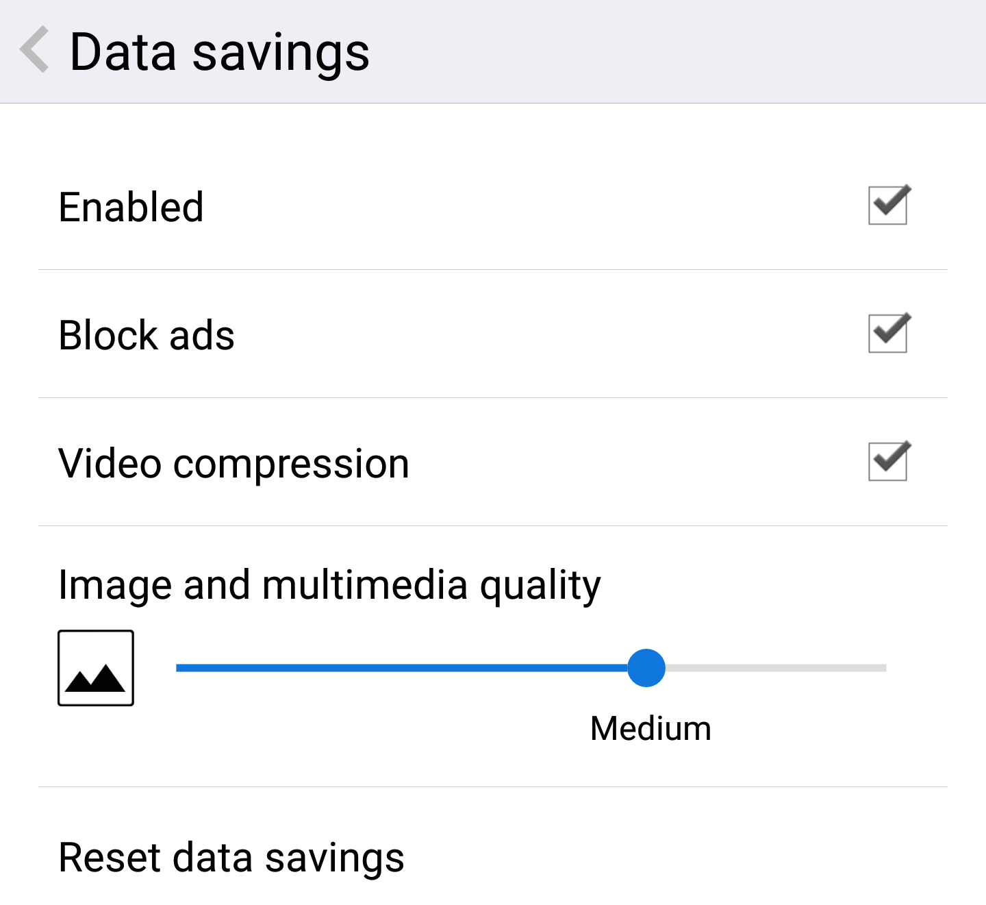 Opera Mini for Android  Ad blocker, File sharing, Data savings