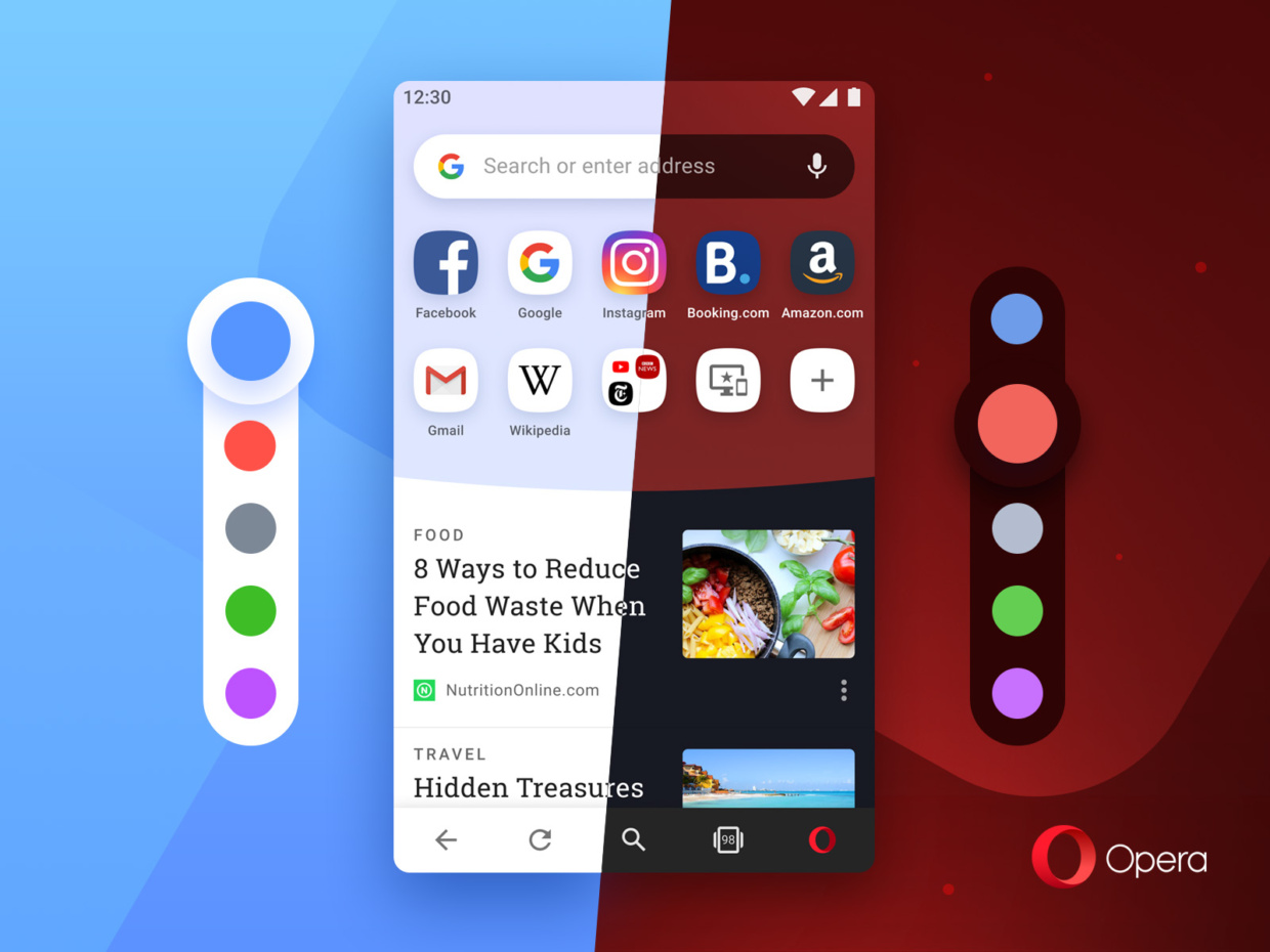 Opera for Android 54 has a new look with a splash of color and Bitcoin support Blog Opera Mobile