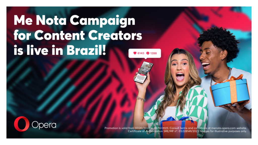 Opera kicks off new contest for Brazilian content creators - Blog ...