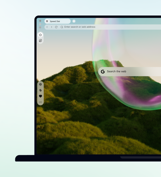 Feel good with </br>Opera Air