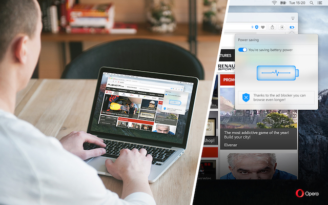 How to extend battery life with Opera