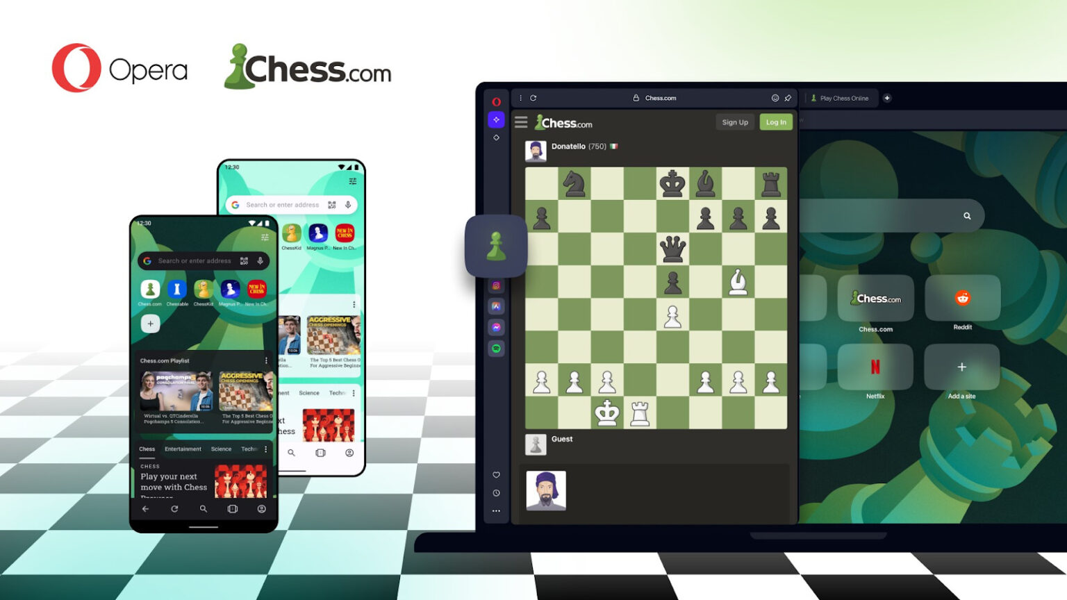Custom chess browser puts chess right at your fingertips - Blog | Opera ...