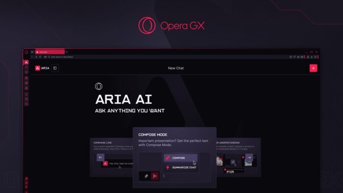 Opera GX gets new Aria AI features - Blog | Opera News