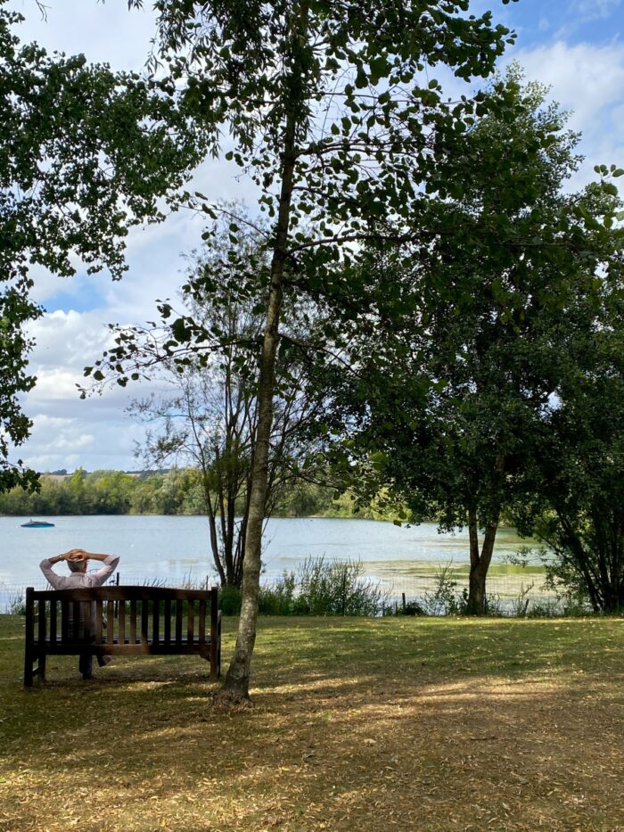 One of the founders of Mindfulness-Based Cognitive Therapy, Mark Williams, takes a quiet break in Marlow.