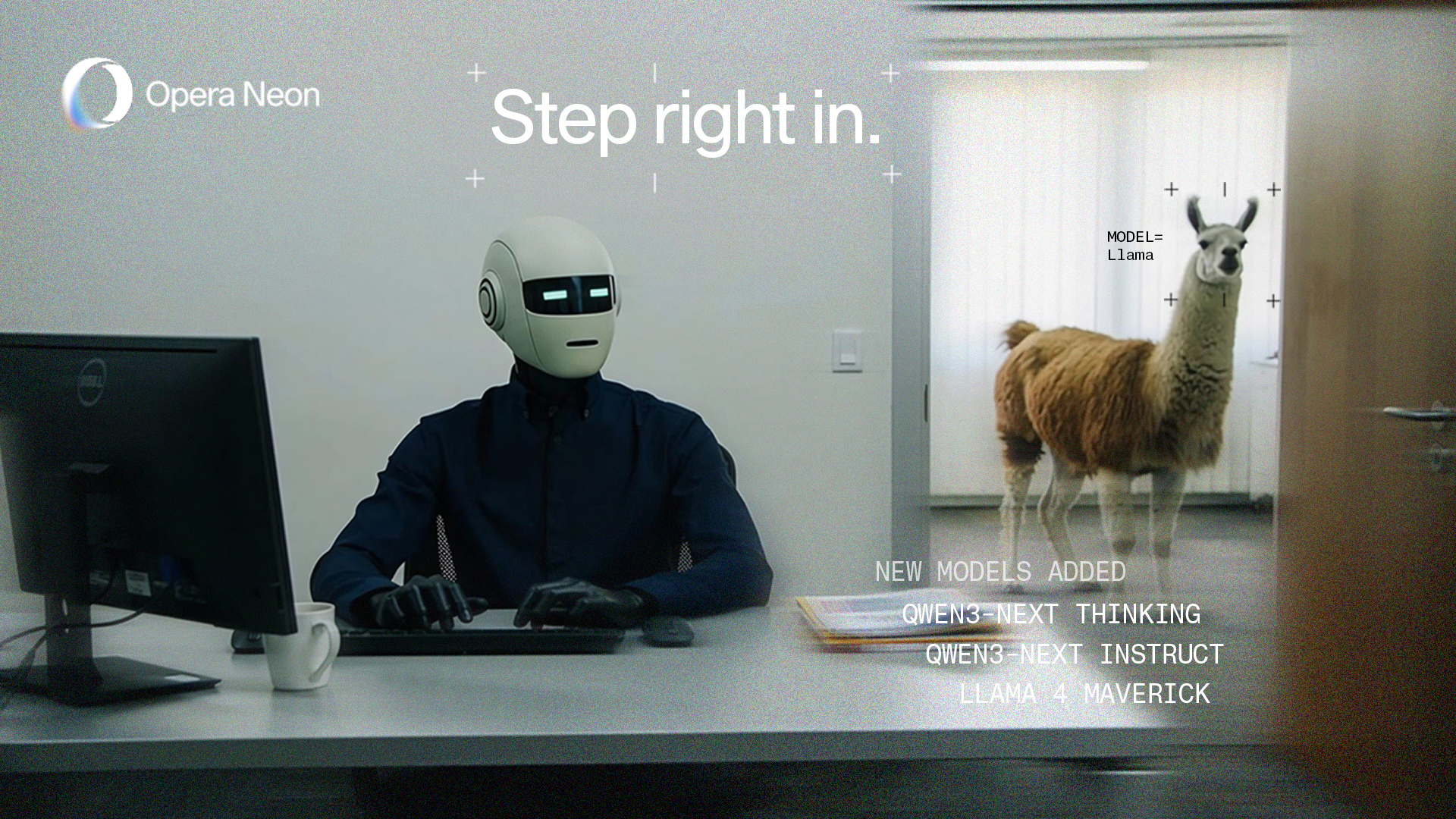 Opera Neon is getting new AI models from the Llama and Qwen families, giving you more options to choose from in your AI browser.