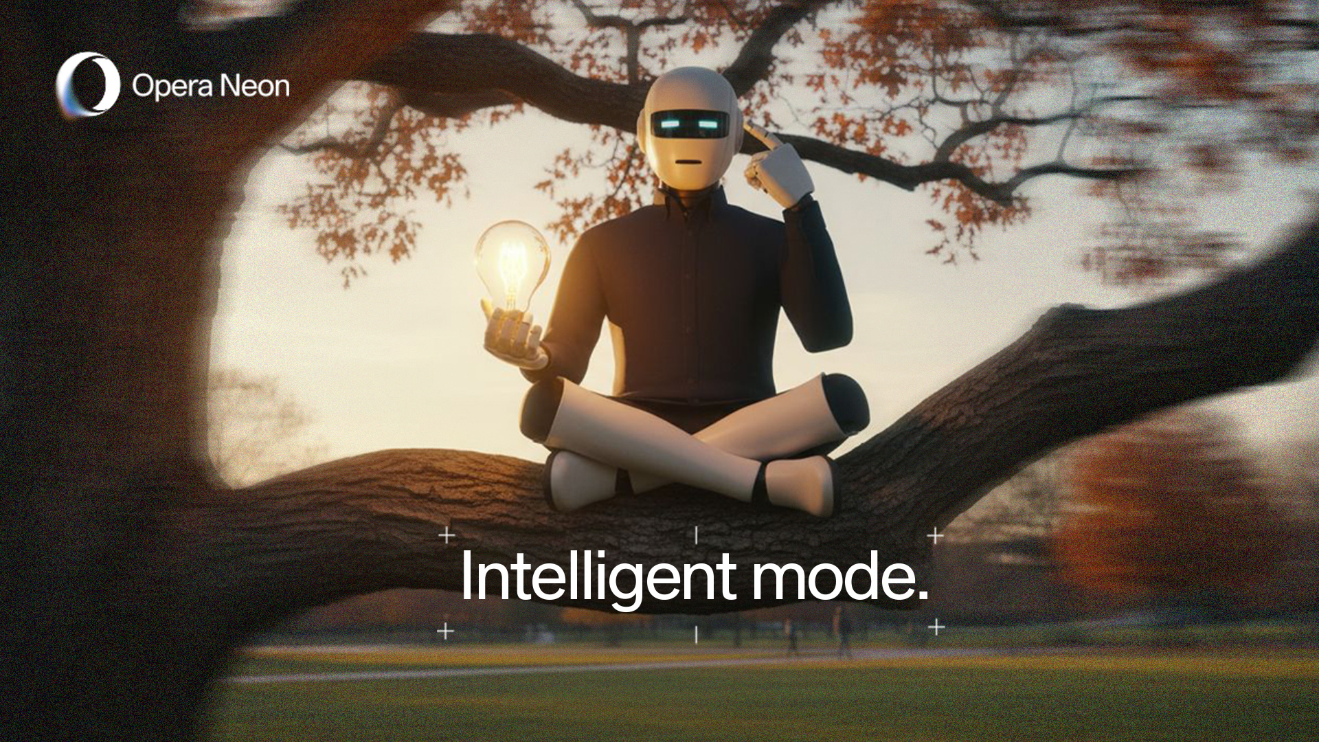 Opera Neon introduces Intelligent mode: it automatically detects and suggest the best AI agent for your query.