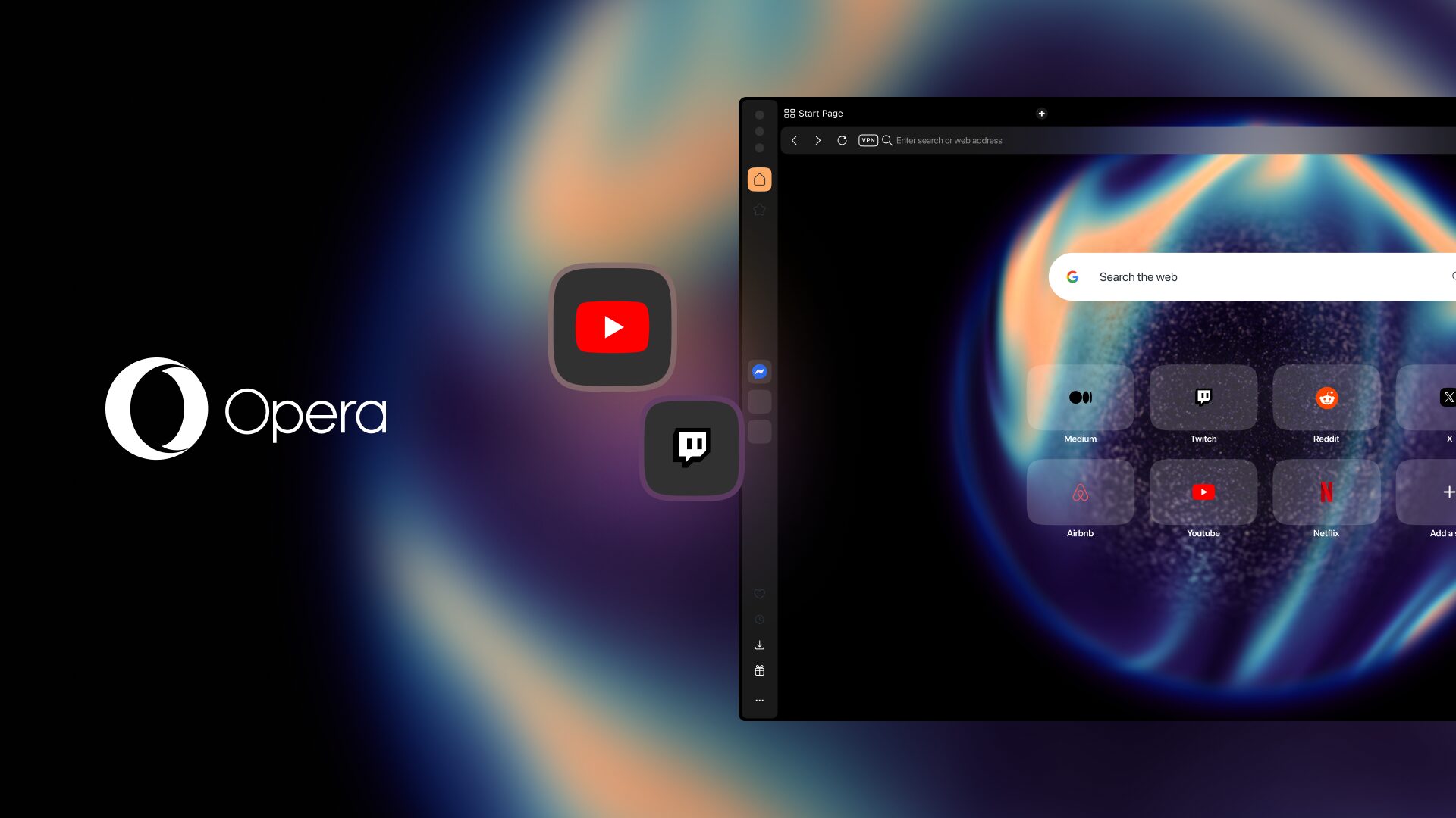 Opera One is integrating YouTube and Twitch to the sidebar, introducing a native Volume Booster feature, and a revamped Video Popout feature.