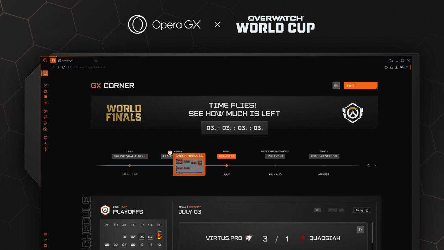 Opera Gx Color Opera GX Teams Up with Overwatch for World Cup Giveaway - Blog | Opera News