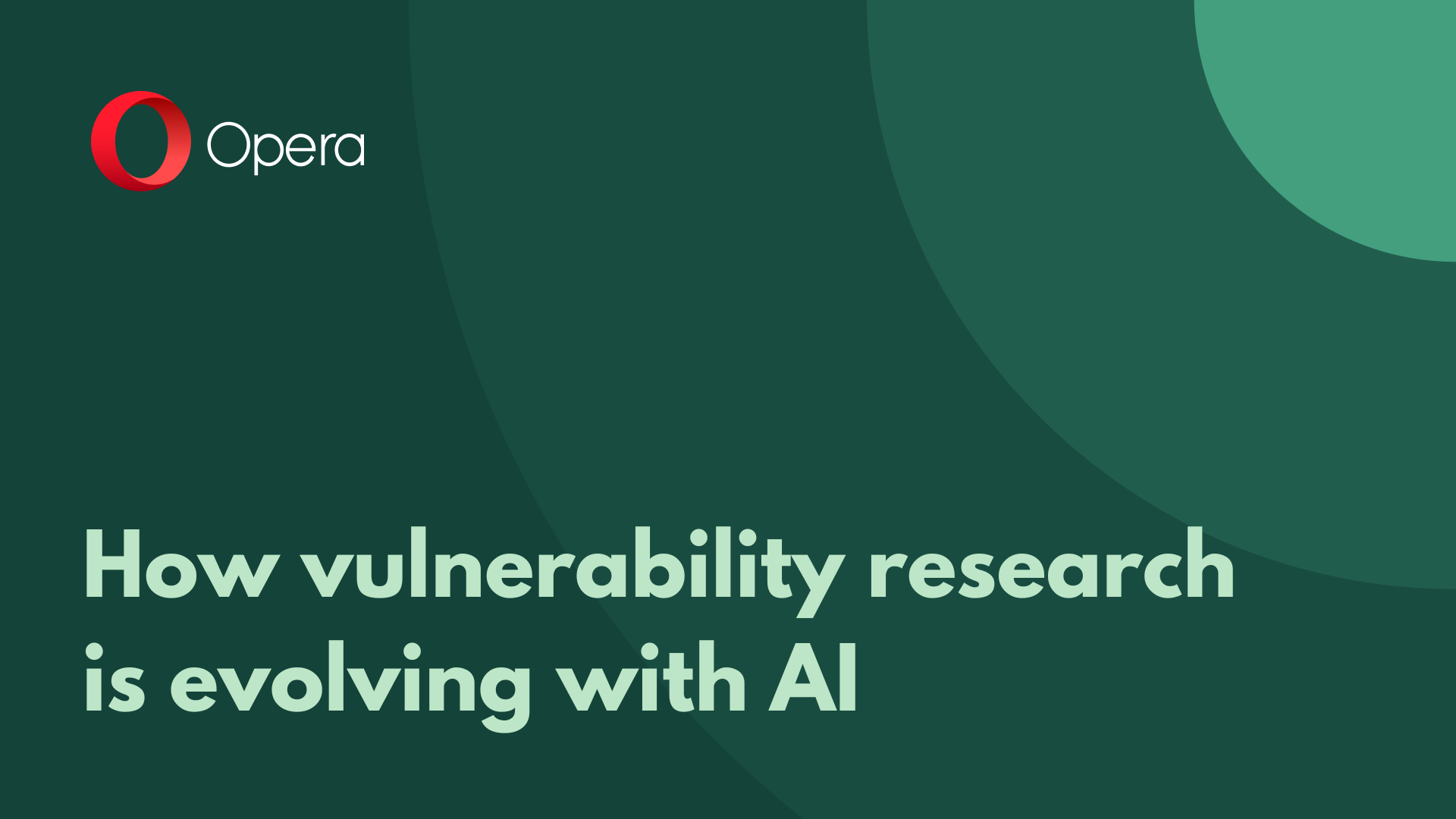 Opera bug bounty and AI