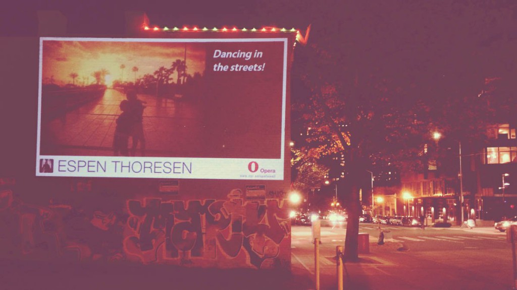 Dancing into the streets