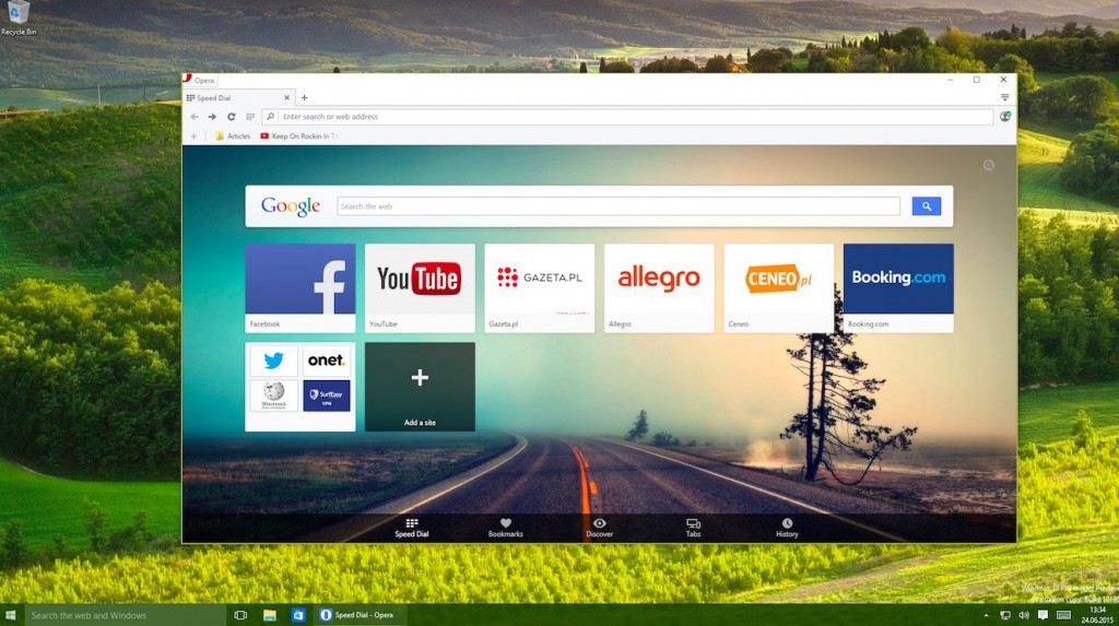 Opera browser for windows 10