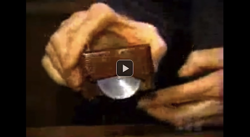 Watch the first computer mouse made of wood