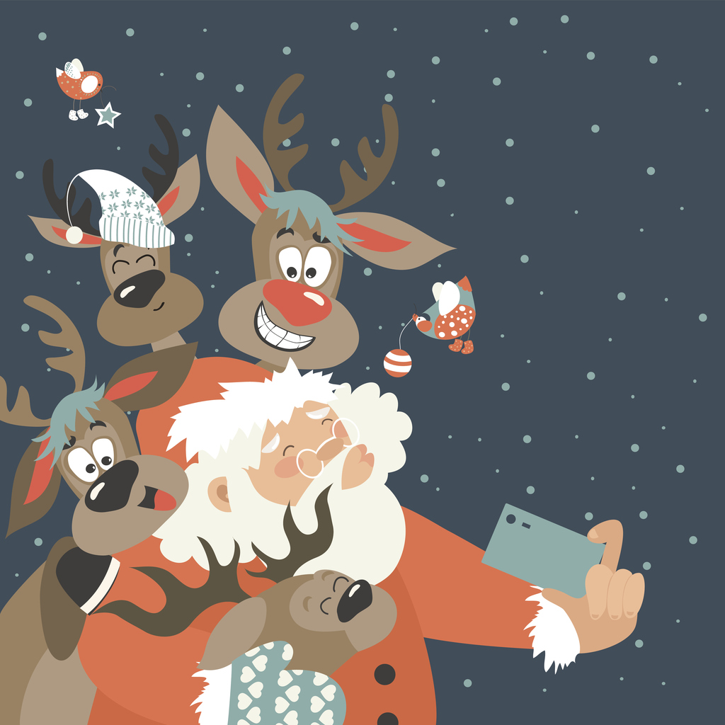 Video call from Santa on Christmas Ee
