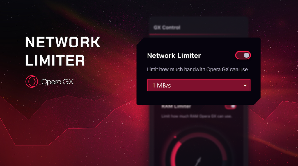 Network limiter - Opera GX
