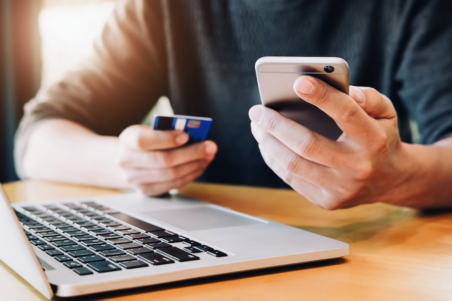 Use a credit card, gift card or reward-based card