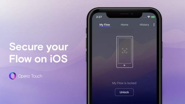 Opera Touch now lets you protect your Flow on iOS