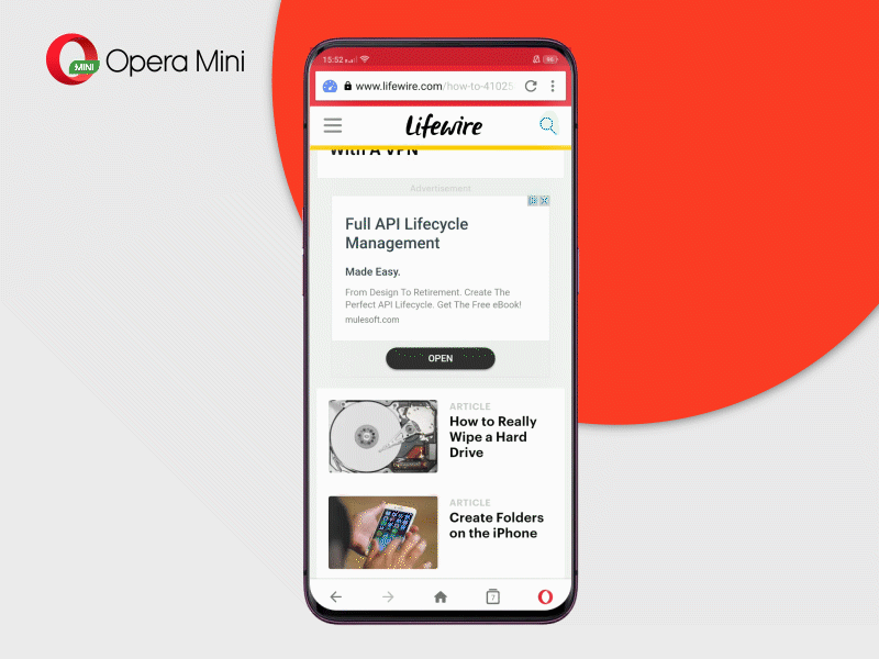 Opera Mini - Ad blocker