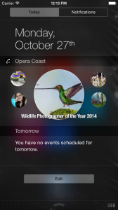 Opera Coast 3-2 widget