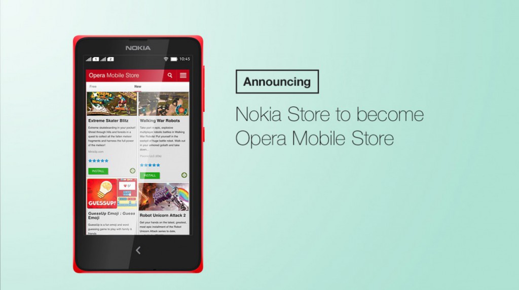 Nokia Store Menjadi Opera Mobile Store