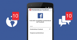 Thumbnail for 'Cek notifikasi Facebook kamu dengan Opera Mini'