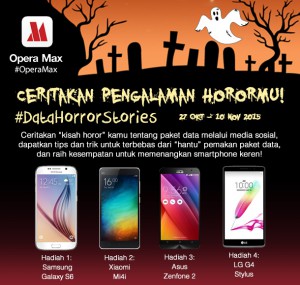 Thumbnail for 'Ceritakan Pengalaman Horormu dengan Paket Data dan Menangkan Gadget Keren!'